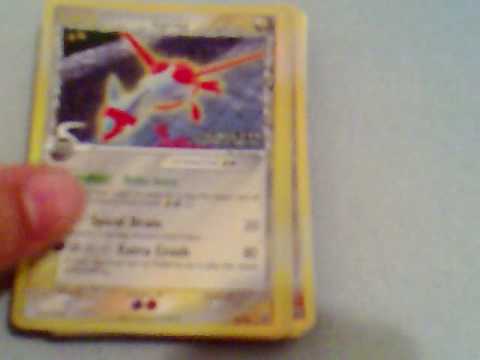 Rare Pokemon Cards Ex. Very rare pokemon card binder.