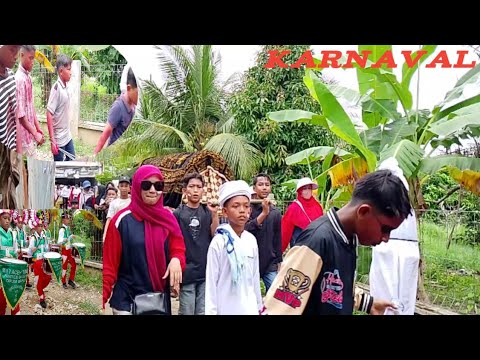 Biar tidak macet, karnaval kreatif di jalan perkampungan@Vlogeb