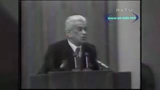 Heyder Elievden B.Vahabzadenin çıxışına sert reaksiya