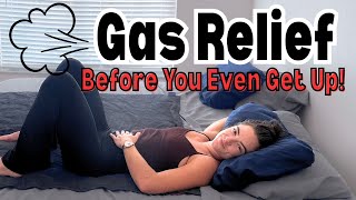 Yoga In Bed For Gas & Bloat Relief Gentle Morning Or Night Stretches