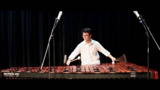 Suite No. 1 in E Minor - Gigue - J.S. Bach - Marimba