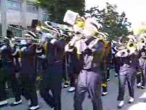 Notre Dame Band Marches to
