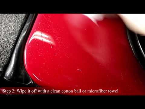 how to remove hard water spots on car and glass with vinegar