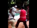 El cuñado bañandose xk tiene calor