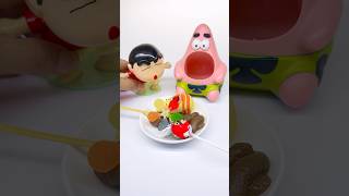 Satisfying With Unboxing And Review Shin-Chan & Patrick Funny Toys Video