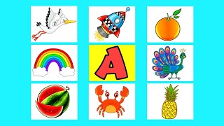 Алфавит Для Детей Учим Буквы Развивающие Мультики Для Малышей Мультик Буквы Для Детей Азбука