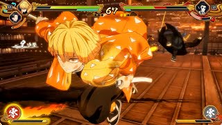 New Infinity Castle Zenitsu Vs Kaigaku Gameplay - Demon Slayer Hinokami Chronicles 2