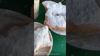 Happiness is a fresh plate of beignets 🤩