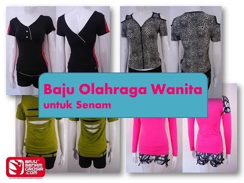 Youtube Baju Olahraga Wanita Elzatta