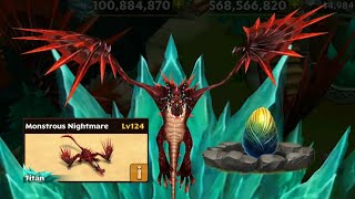Monstrous Nightmare Max Level 124 An Modedragons Rise Of Berk