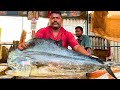 KASIMEDU 🔥 SPEED SELVAM | BIG MAHI MAHI FISH CUTTING VIDEO | IN KASIMEDU | FF CUTTING 🔪