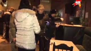 Украинский каратель взорвал в Одессе бар