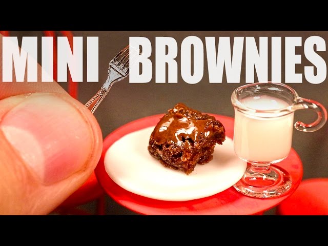 The World’s Smallest Brownies Look Very Delicious - Video