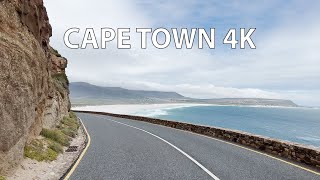 Cape Town 4K60Fps Hdr - Africa's Atlantic Coast Highway - Scenic Drive