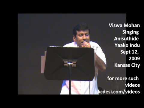 Viswamohan Sings Anisuthide Yaako Indu-Mungaru Male
