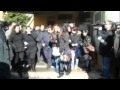 Funerali Cassano allo Jonio, Antonia Iannicelli accompagna la bara di suo figlio