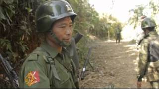 Myanmar accused of violating ceasefire