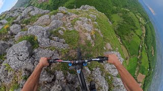 Büyük Kale Dağından Nefes Kesen İniş Vezirköprü Mtb Macerası