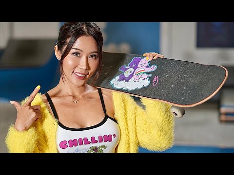 NANA LANDS 50 SKATEBOARD TRICKS!
