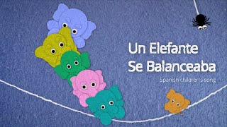 Childrens Song Un Elefante Se Balanceaba - Tinyhappy Garden