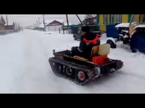 Самодельные гусеничные вездеходы с двигателем 10-15 л с Самодельные гусеничные вездеходы с двигателем 10-15 л с