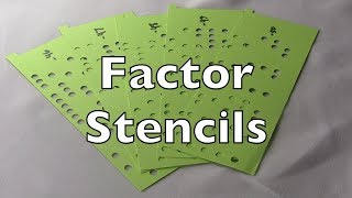 Factor Stencils Review / HowTo