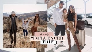 Our First Family 'Influencer Trip' With H&M!! Travel Vlog From Utah