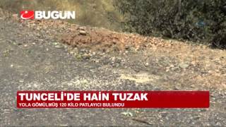 YOLA DÖŞENMİŞ 120 KİLO BOMBA BULUNDU