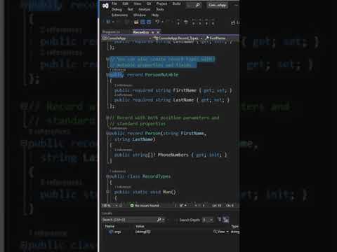Record types in C# 9 – part 1 of 4 Record types in C# 9 – part 1 of 4