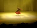 Faruk dançando na VI Mostra de dança do ventre do Stúdio Nidal Abdul