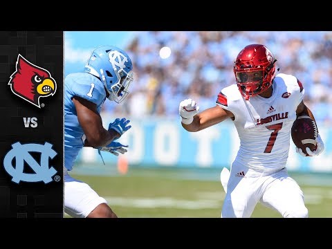 Louisville vs. North Carolina Football Highlights (2017)