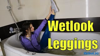 Wetlook Leggings | Wetlook Sport Girl | Wetlook Sport Outfit