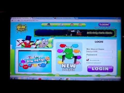 Bin weevils forgot username password Bin weevils forgot username password