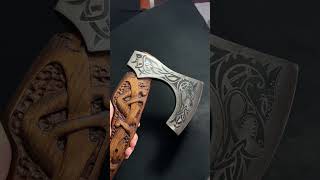 Viking Axe Handmade Ulfhednar Warriors