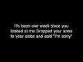 Видео Barenaked Ladies one week (lyrics)