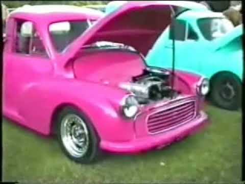 Super smooth lowered Morris Minor with Fiat twin cam engine suicide doors