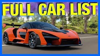 Forza Horizon 4 : FULL CAR LIST + ALL BARN FINDS LEAKED!! Forza Horizon 4 : FULL CAR LIST + ALL BARN FINDS LEAKED!!