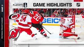 Hurricanes Devils Game 3, 57 Nhl Playoffs 2023 Stanley Cup Playoffs