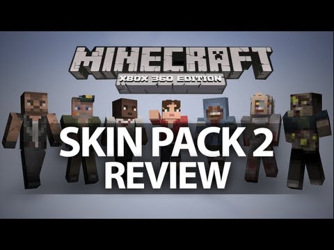 Xbox 360 Minecraft Skin Pack 2