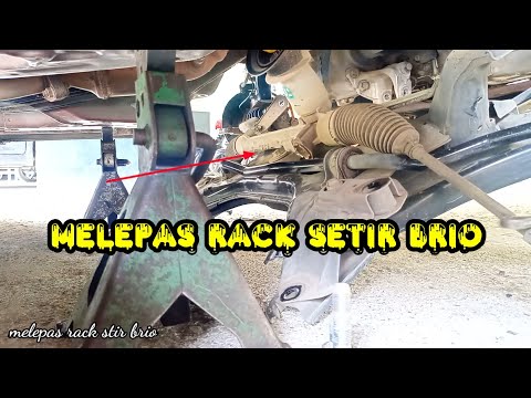 Cara Melepas Rack Stir Brio
