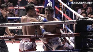 Muay Thai - Kulabdam Vs Muangthai กหลาบดำ Vs เมองไทย, Lumpini Stadium, Bangkok, 5.6.18