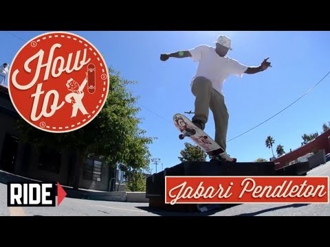 How-To Skateboarding: Switch Backside 5-0 with Jabari Pendleton