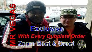 Get Your Mr Vegas Dubplate from DJ Hot Fever & Limited Zoom with Mr Vegas Summer 2020 Specials