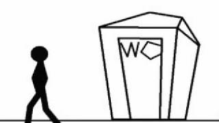 Stickman Toilet Trouble