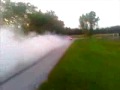 Buick Century wagon burnout