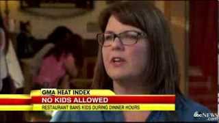 No Kids Allowed! Restaurants Ban Children During Dinner Hours.