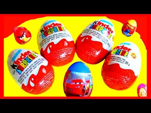 8 Surprise Eggs Kinder Surprise Angry-Birds Disney Pixar Cars 2 Hot-Wheels Marvel Spider-Man Barbie! 8 Surprise Eggs Kinder Surprise Angry-Birds Disney Pixar Cars 2 Hot-Wheels Marvel Spider-Man Barbie!