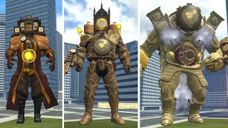 Evolution Of New Super Upgraded Titan Clock Man! - Skibidi Toilet In Garry's Mod