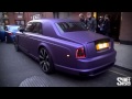 Purple Mansory Rolls-Royce Phantom in London