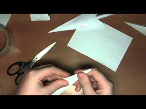 Как сделать из бумаги кинжал
